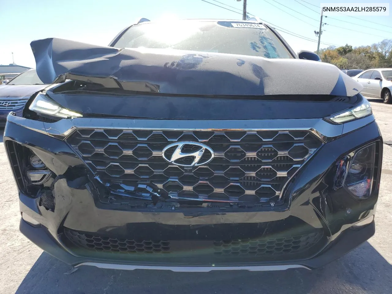 2020 Hyundai Santa Fe Limited VIN: 5NMS53AA2LH285579 Lot: 76349614