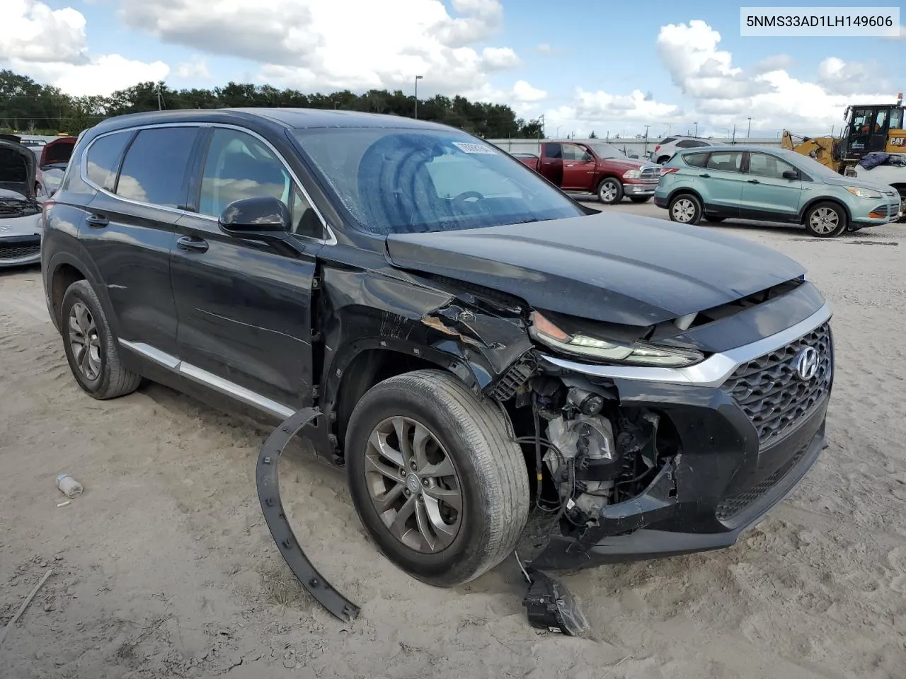 2020 Hyundai Santa Fe Sel VIN: 5NMS33AD1LH149606 Lot: 76368164