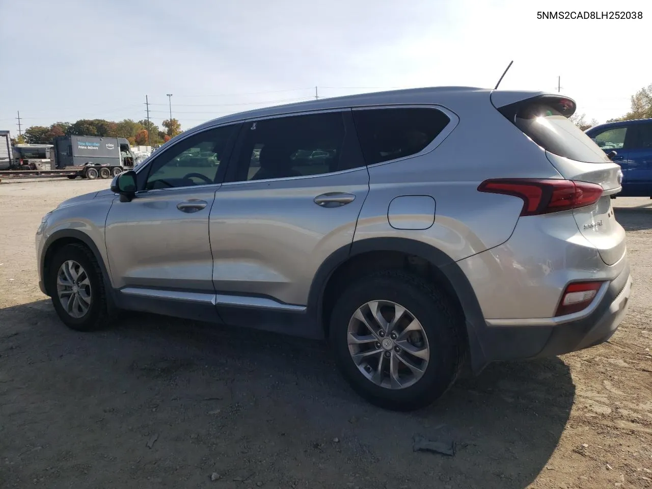 2020 Hyundai Santa Fe Se VIN: 5NMS2CAD8LH252038 Lot: 76665574