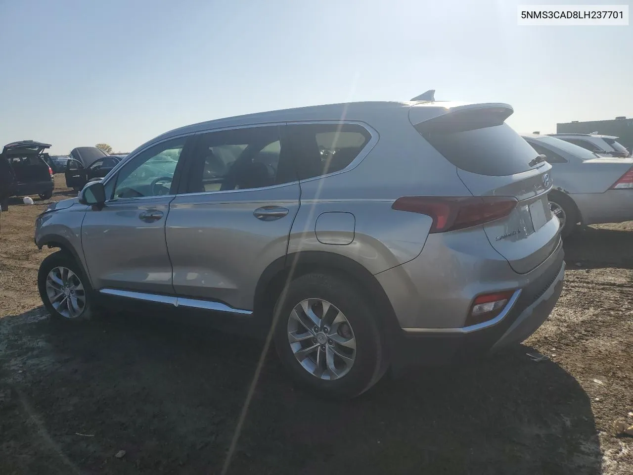 2020 Hyundai Santa Fe Sel VIN: 5NMS3CAD8LH237701 Lot: 76928164