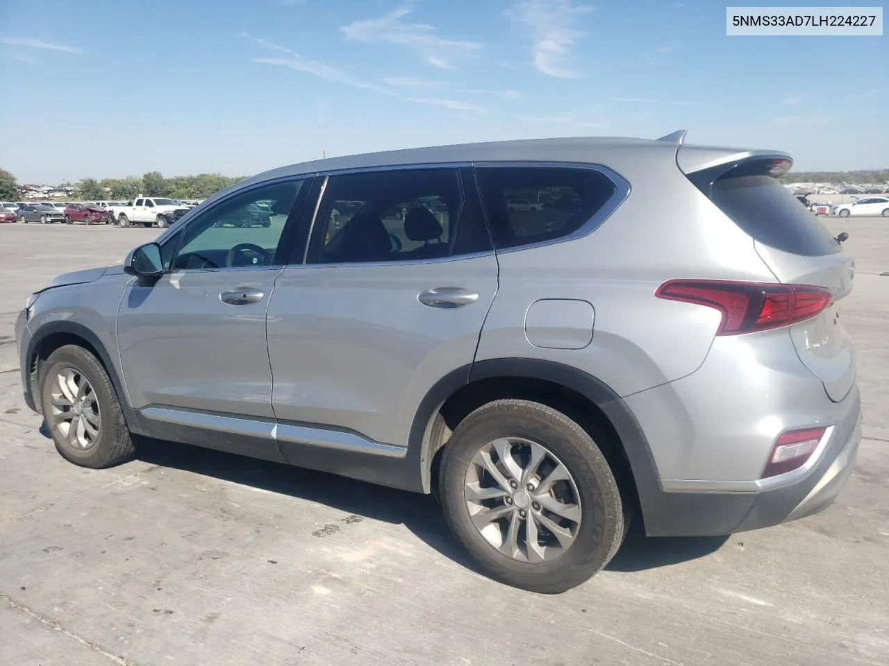 2020 Hyundai Santa Fe Sel VIN: 5NMS33AD7LH224227 Lot: 77016354