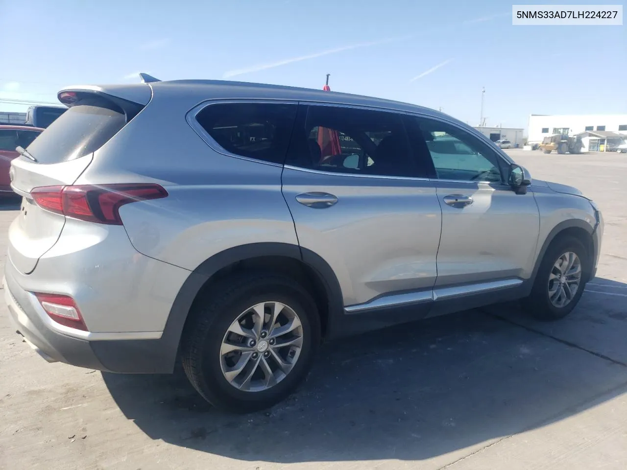 2020 Hyundai Santa Fe Sel VIN: 5NMS33AD7LH224227 Lot: 77016354