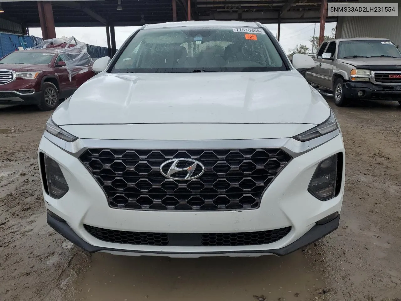 2020 Hyundai Santa Fe Sel VIN: 5NMS33AD2LH231554 Lot: 77016964