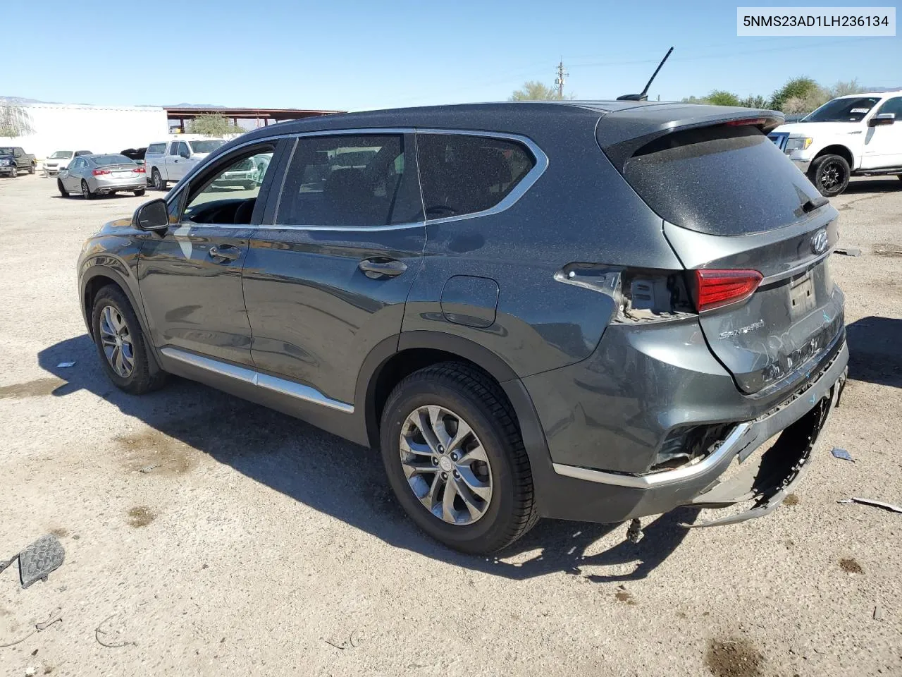 2020 Hyundai Santa Fe Se VIN: 5NMS23AD1LH236134 Lot: 77122274