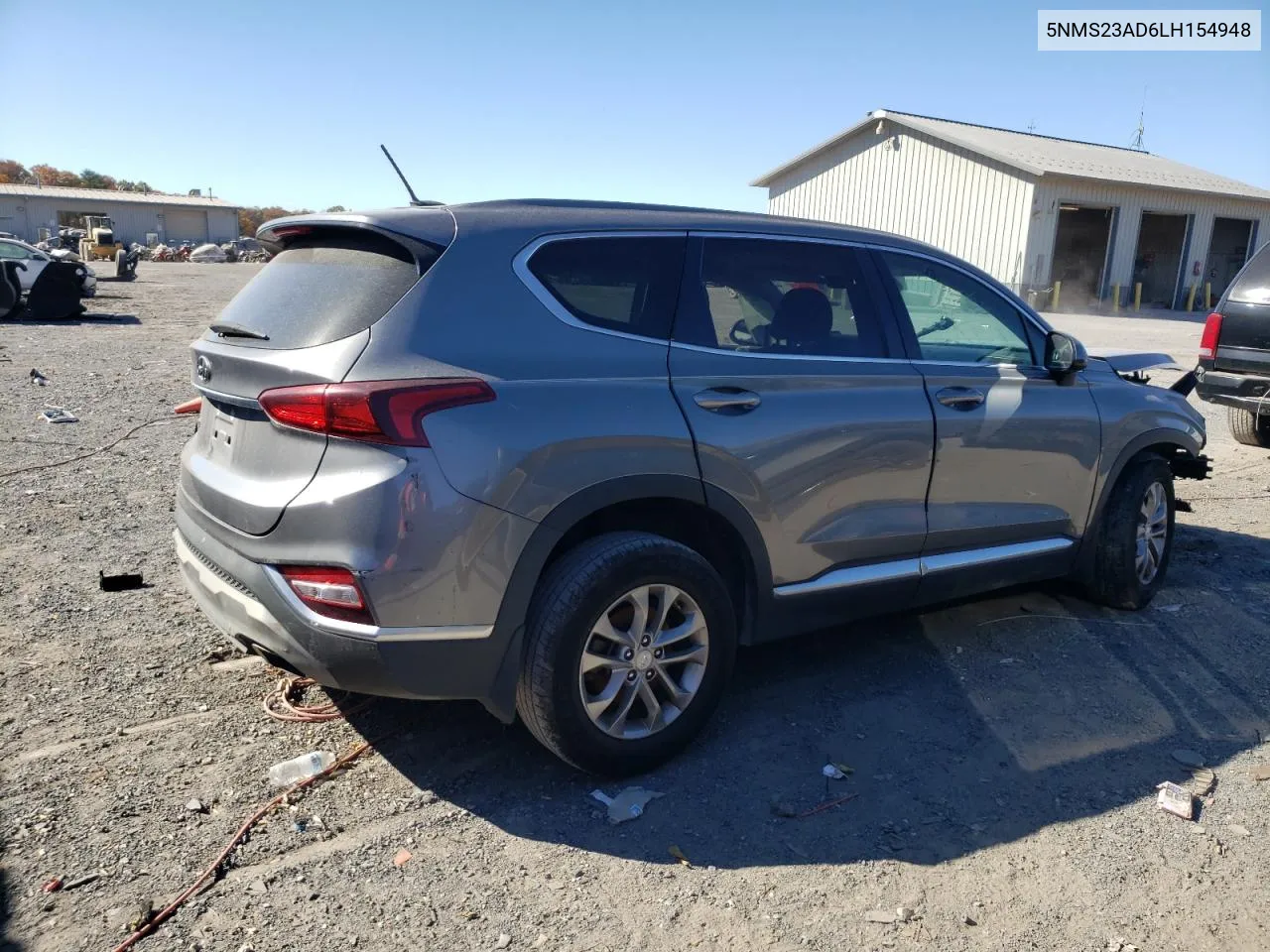 2020 Hyundai Santa Fe Se VIN: 5NMS23AD6LH154948 Lot: 77201864