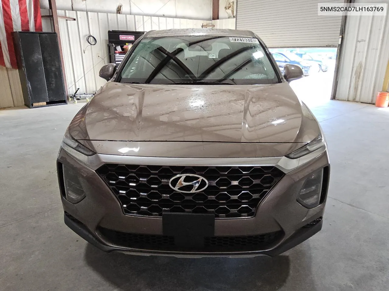 2020 Hyundai Santa Fe Se VIN: 5NMS2CAD7LH163769 Lot: 77219374