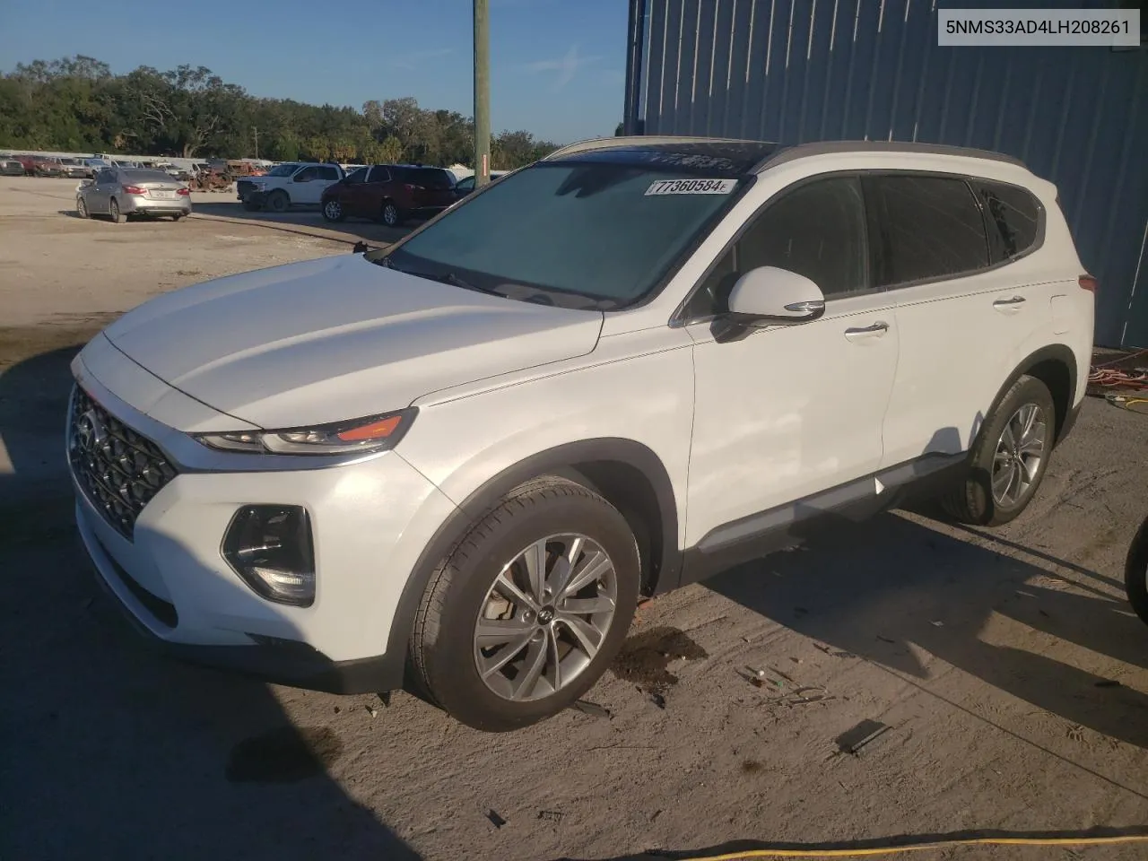 5NMS33AD4LH208261 2020 Hyundai Santa Fe Sel