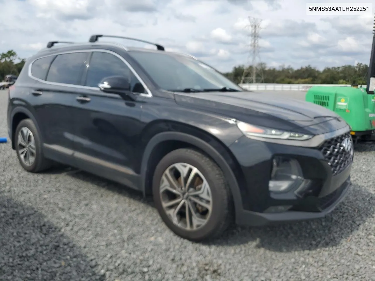 2020 Hyundai Santa Fe Limited VIN: 5NMS53AA1LH252251 Lot: 77620324