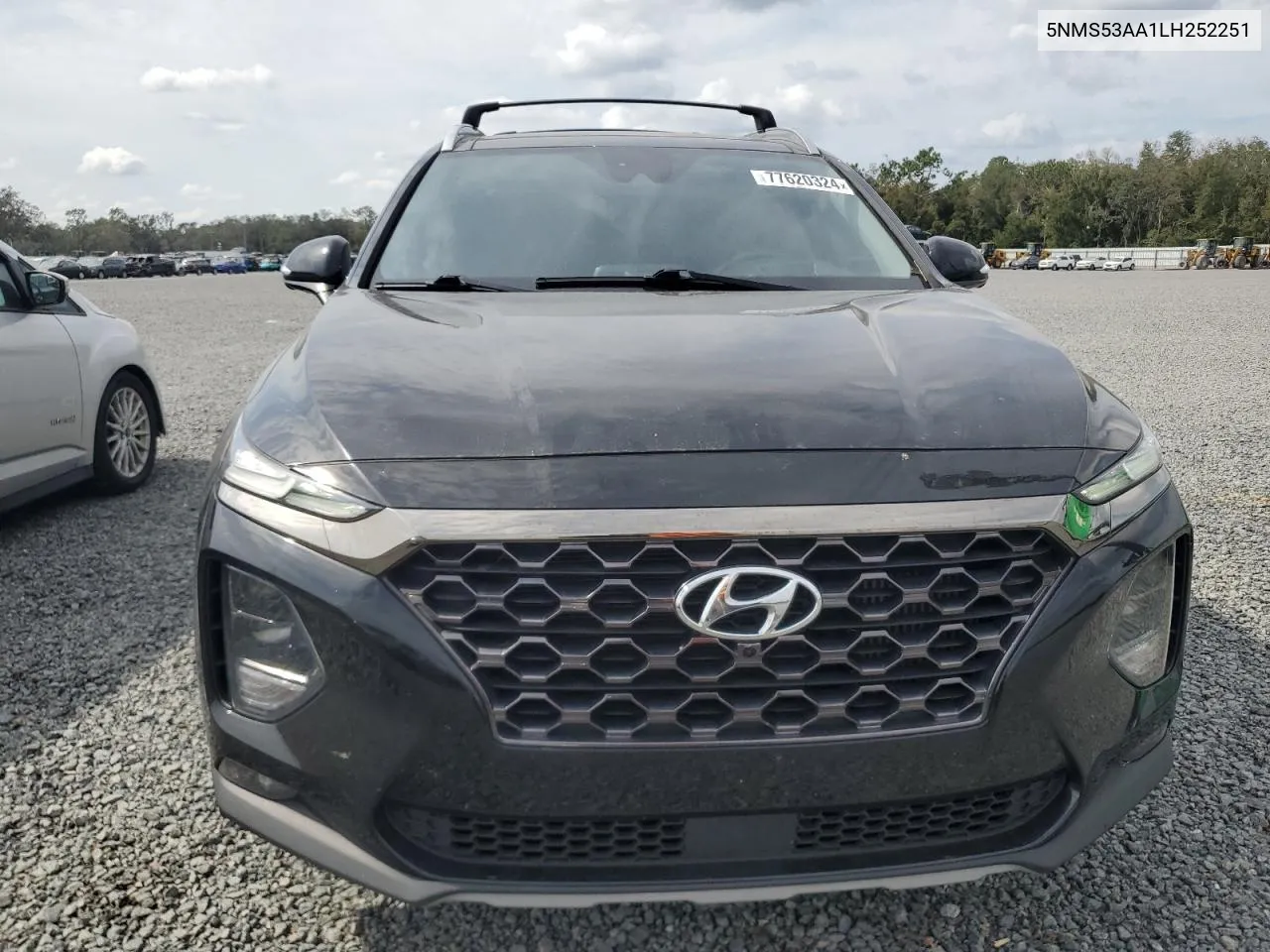 2020 Hyundai Santa Fe Limited VIN: 5NMS53AA1LH252251 Lot: 77620324