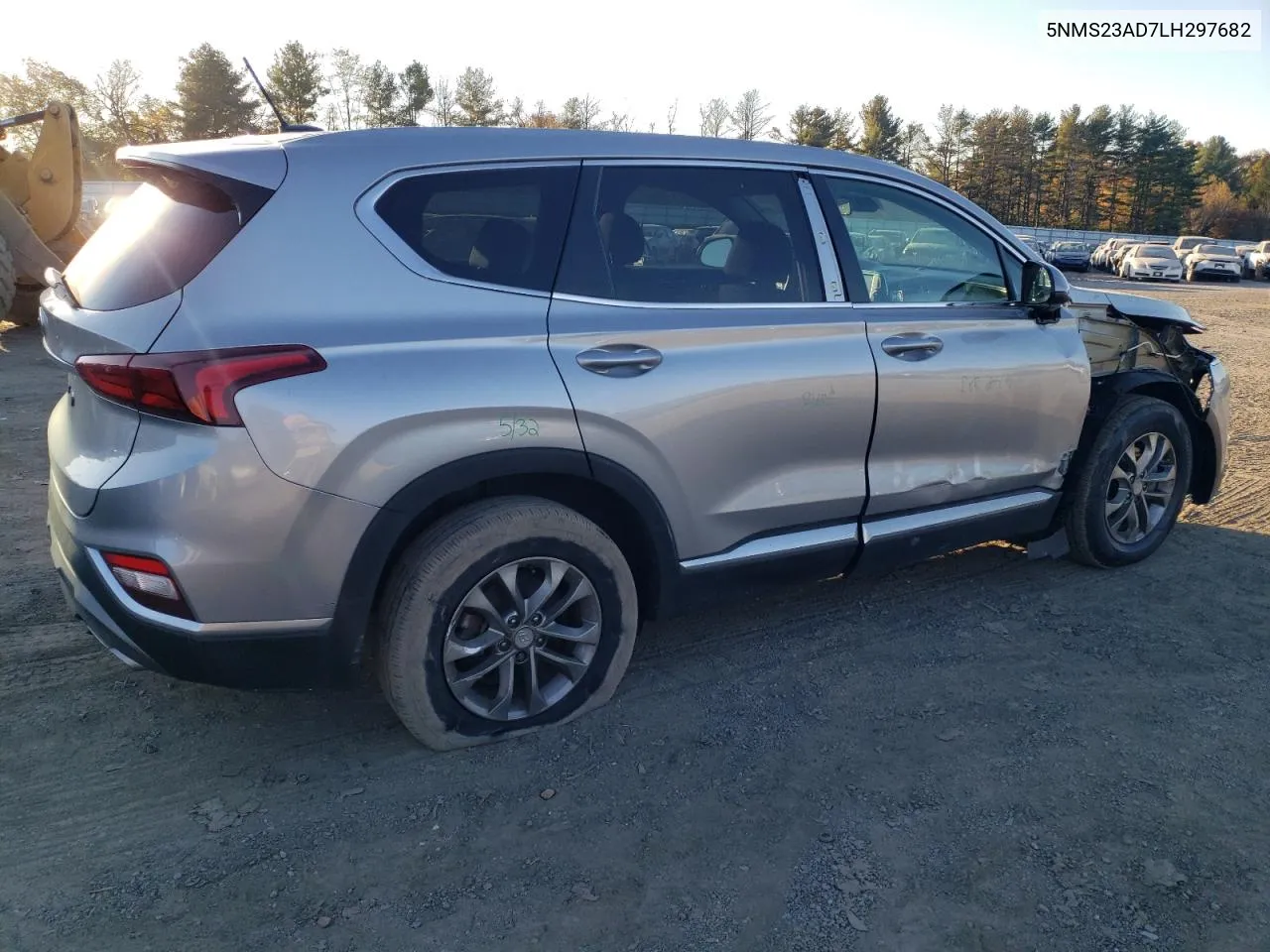 2020 Hyundai Santa Fe Se VIN: 5NMS23AD7LH297682 Lot: 77632244