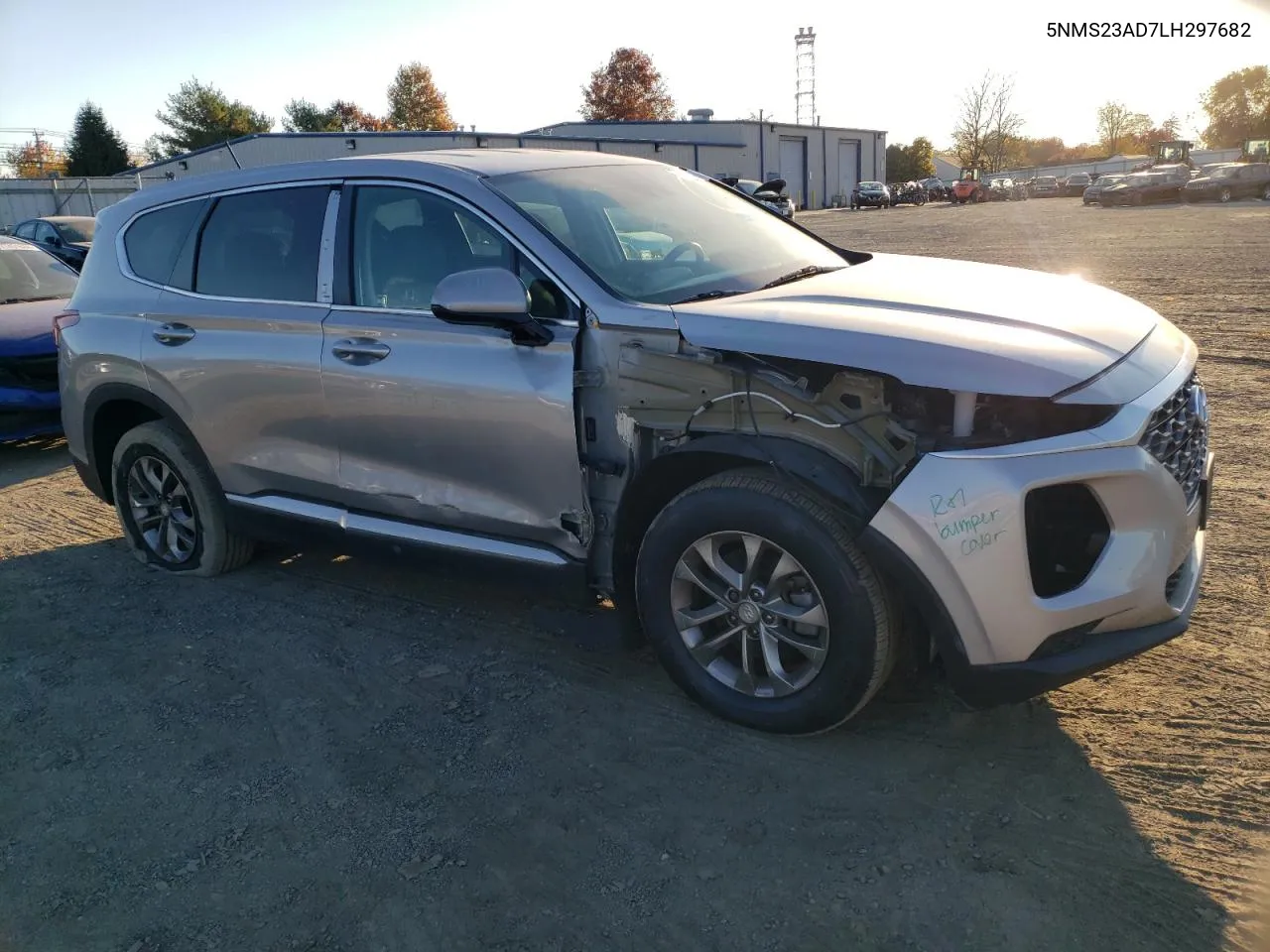 2020 Hyundai Santa Fe Se VIN: 5NMS23AD7LH297682 Lot: 77632244