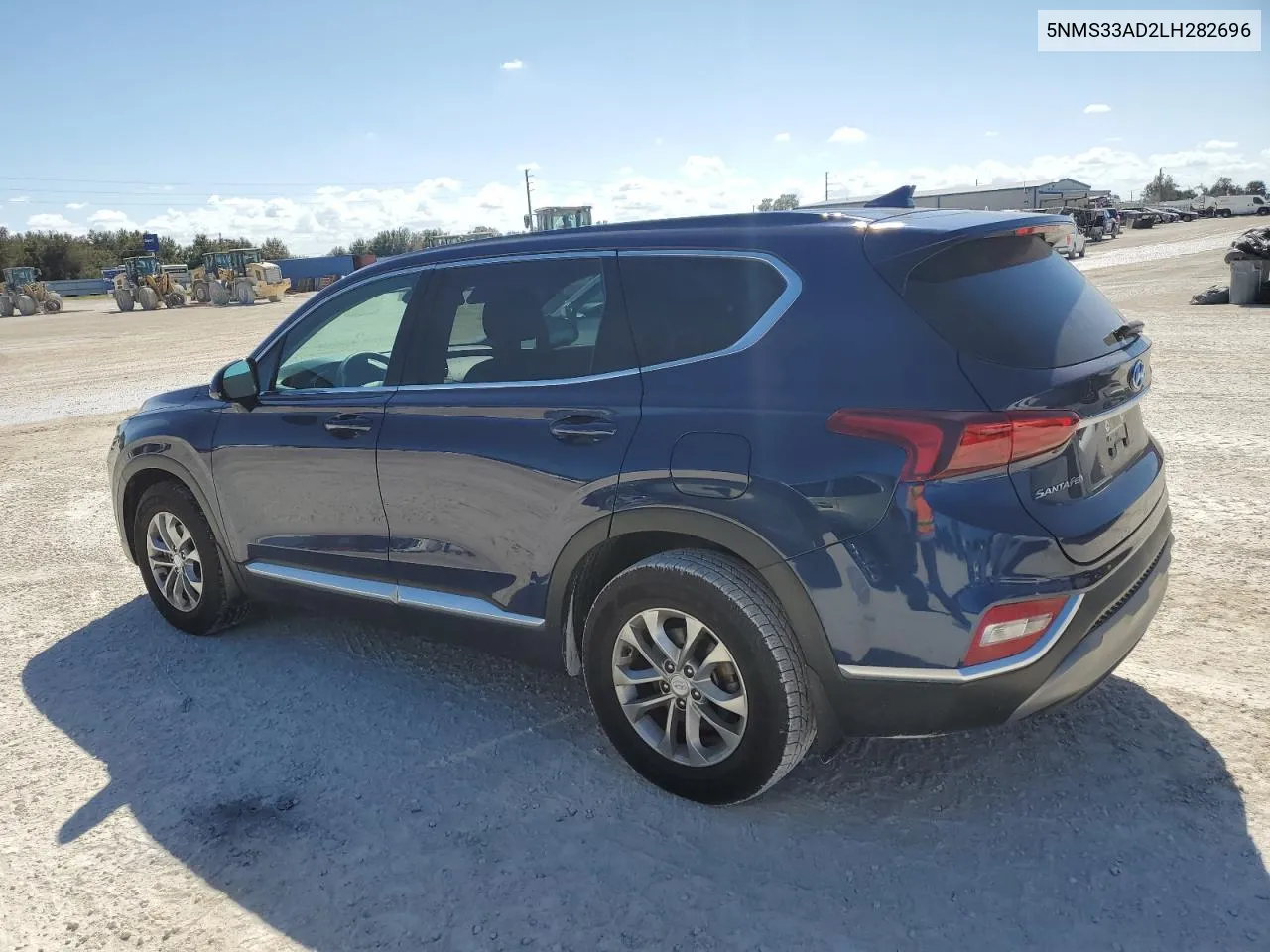 2020 Hyundai Santa Fe Sel VIN: 5NMS33AD2LH282696 Lot: 77824874