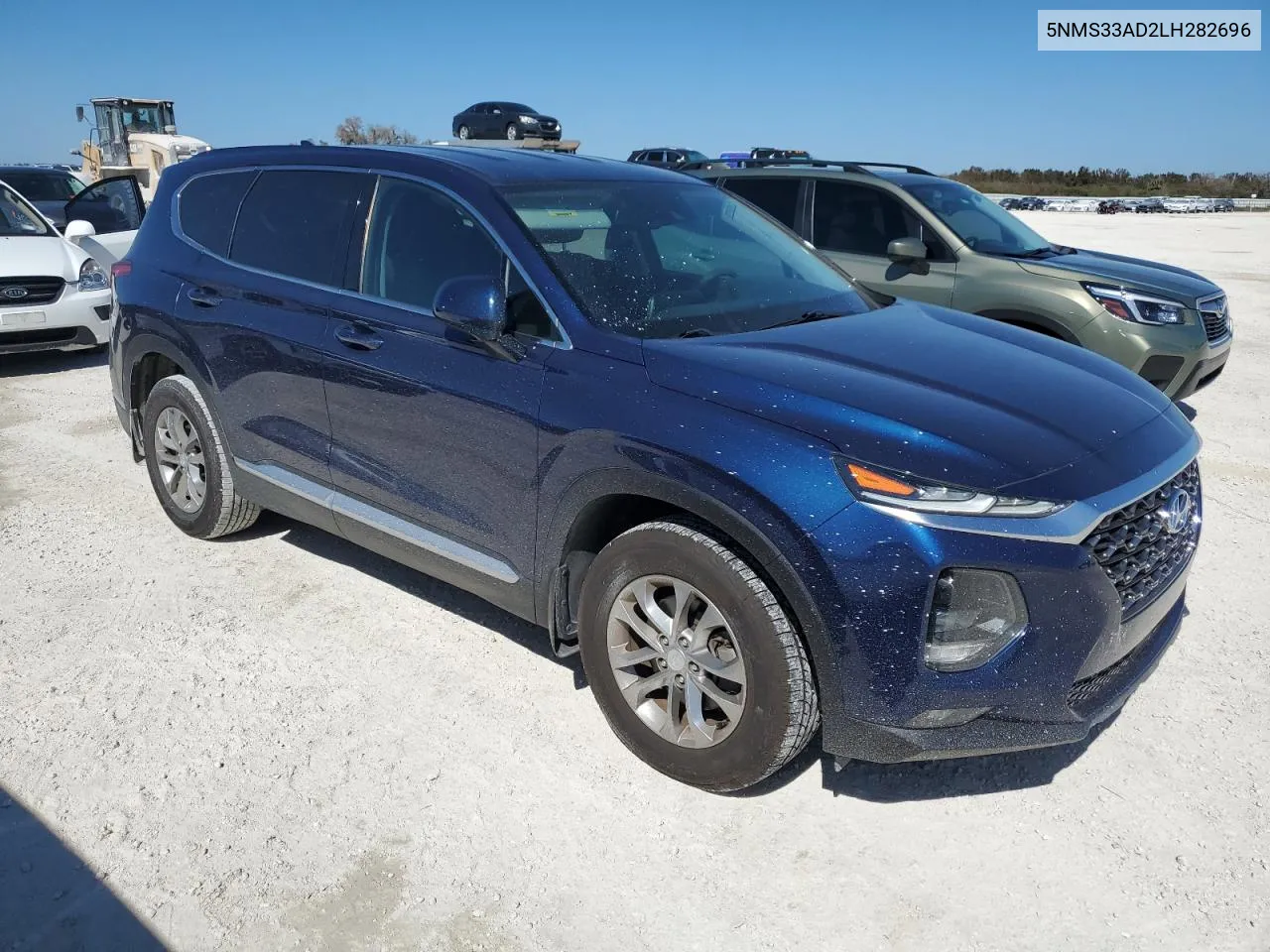 2020 Hyundai Santa Fe Sel VIN: 5NMS33AD2LH282696 Lot: 77824874