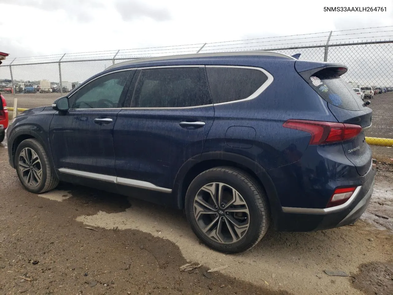 2020 Hyundai Santa Fe Sel VIN: 5NMS33AAXLH264761 Lot: 78039164