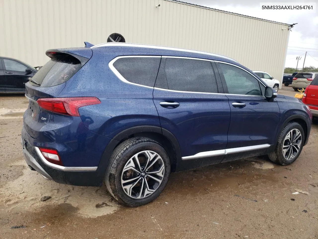 2020 Hyundai Santa Fe Sel VIN: 5NMS33AAXLH264761 Lot: 78039164