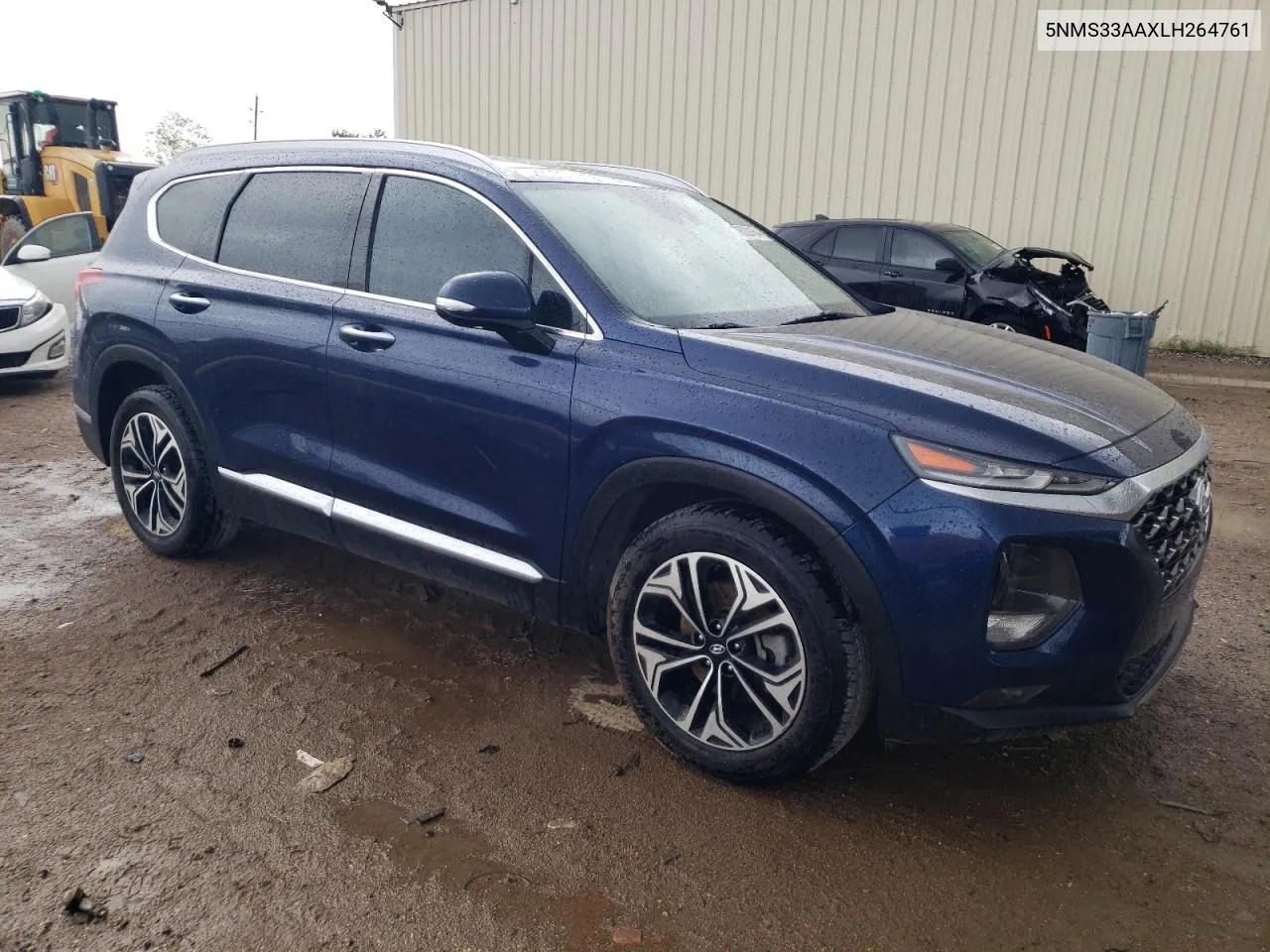 2020 Hyundai Santa Fe Sel VIN: 5NMS33AAXLH264761 Lot: 78039164