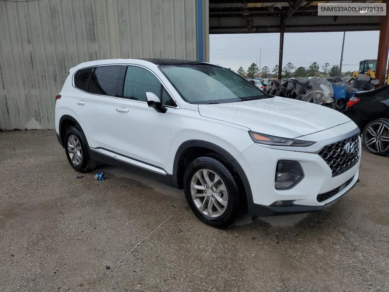 2020 Hyundai Santa Fe Sel VIN: 5NMS33AD0LH272135 Lot: 78229744