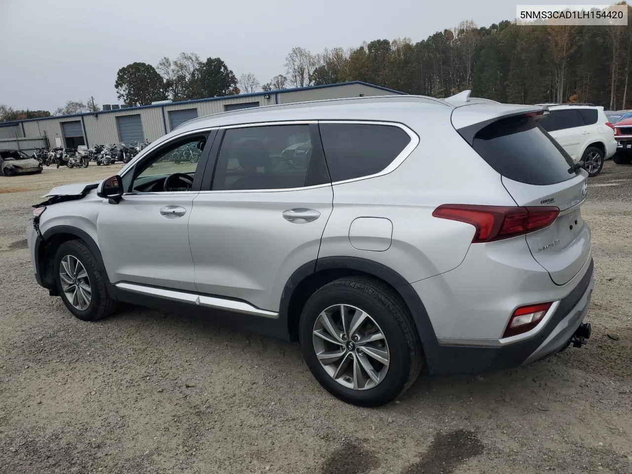 2020 Hyundai Santa Fe Sel VIN: 5NMS3CAD1LH154420 Lot: 78779034