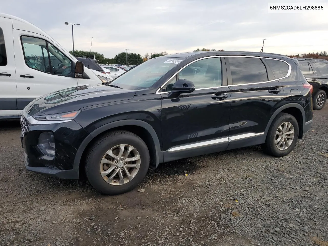 2020 Hyundai Santa Fe Se VIN: 5NMS2CAD6LH298886 Lot: 78894554