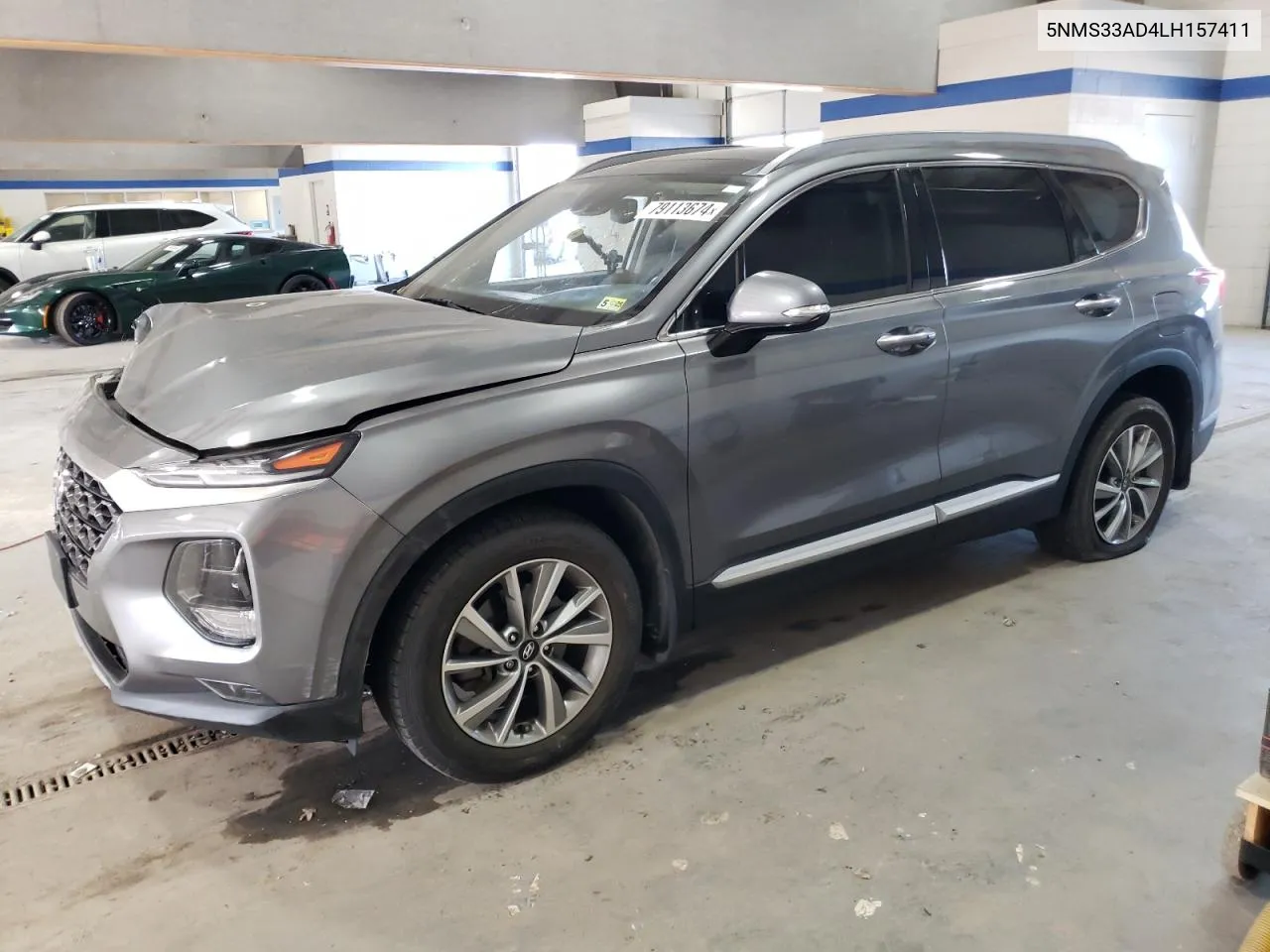 2020 Hyundai Santa Fe Sel VIN: 5NMS33AD4LH157411 Lot: 79113674