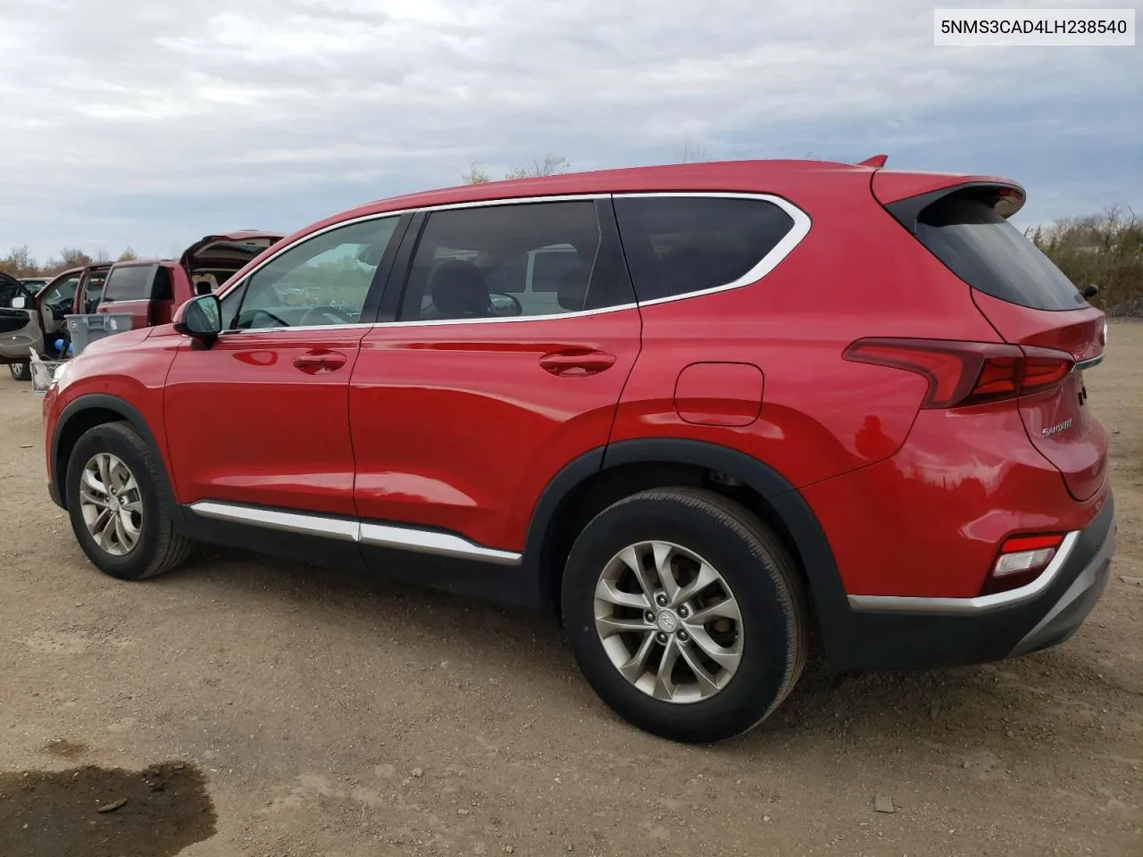 2020 Hyundai Santa Fe Sel VIN: 5NMS3CAD4LH238540 Lot: 79195824