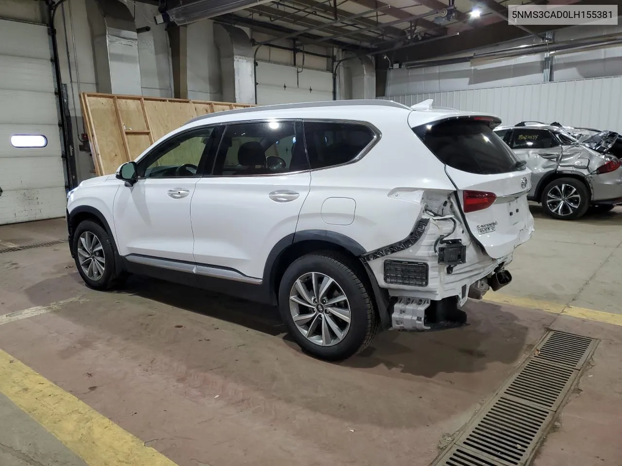 2020 Hyundai Santa Fe Sel VIN: 5NMS3CAD0LH155381 Lot: 79240654