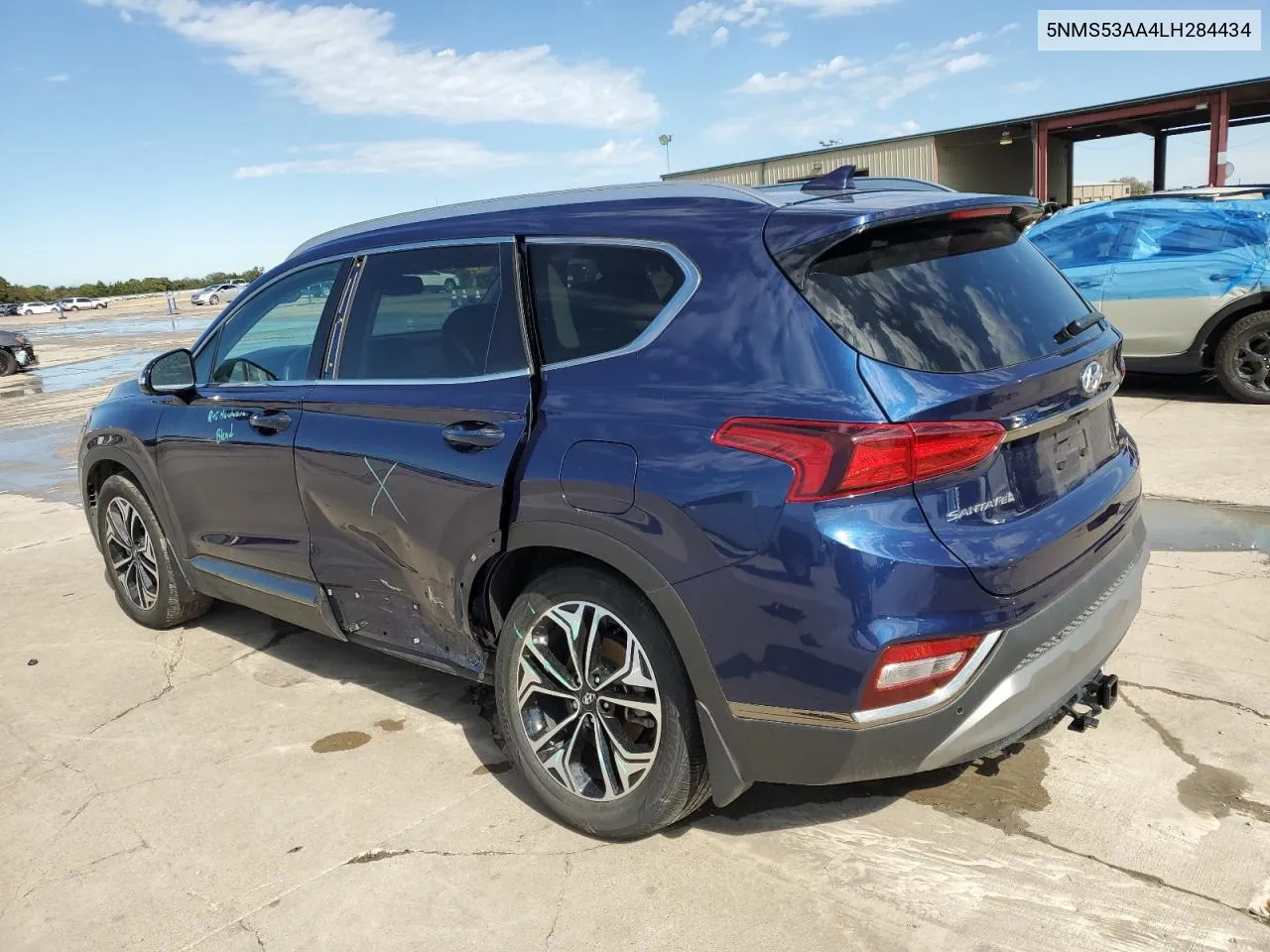 2020 Hyundai Santa Fe Limited VIN: 5NMS53AA4LH284434 Lot: 79263164