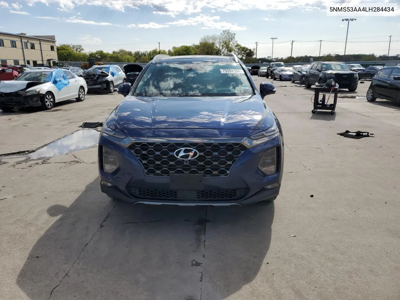 2020 Hyundai Santa Fe Limited VIN: 5NMS53AA4LH284434 Lot: 79263164