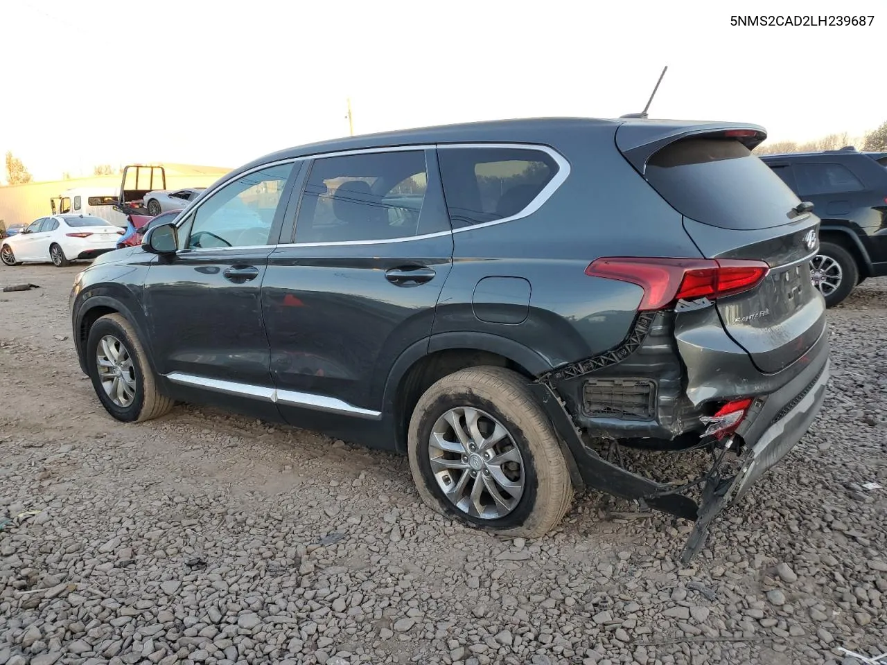 2020 Hyundai Santa Fe Se VIN: 5NMS2CAD2LH239687 Lot: 79395434