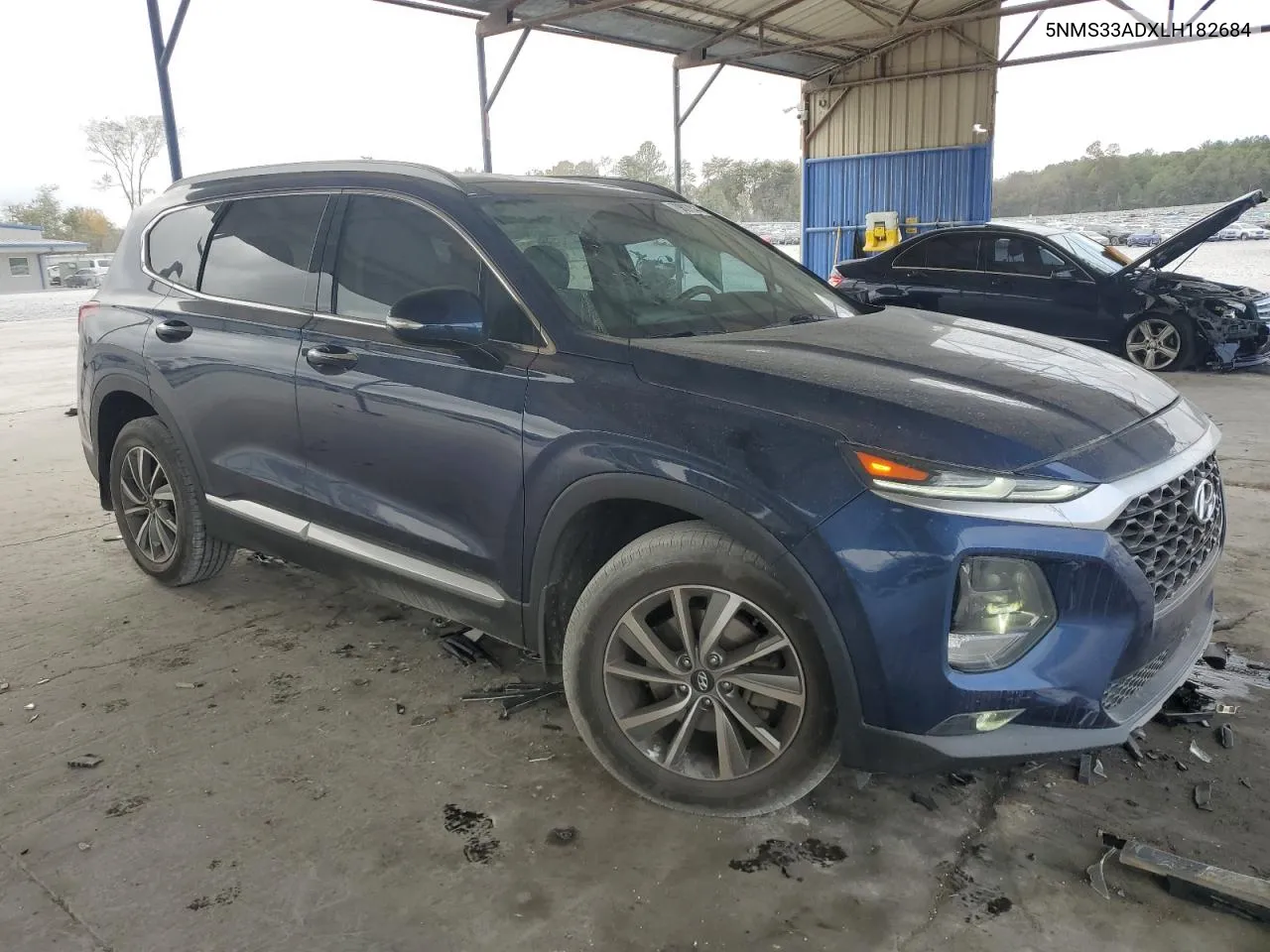 2020 Hyundai Santa Fe Sel VIN: 5NMS33ADXLH182684 Lot: 79807044