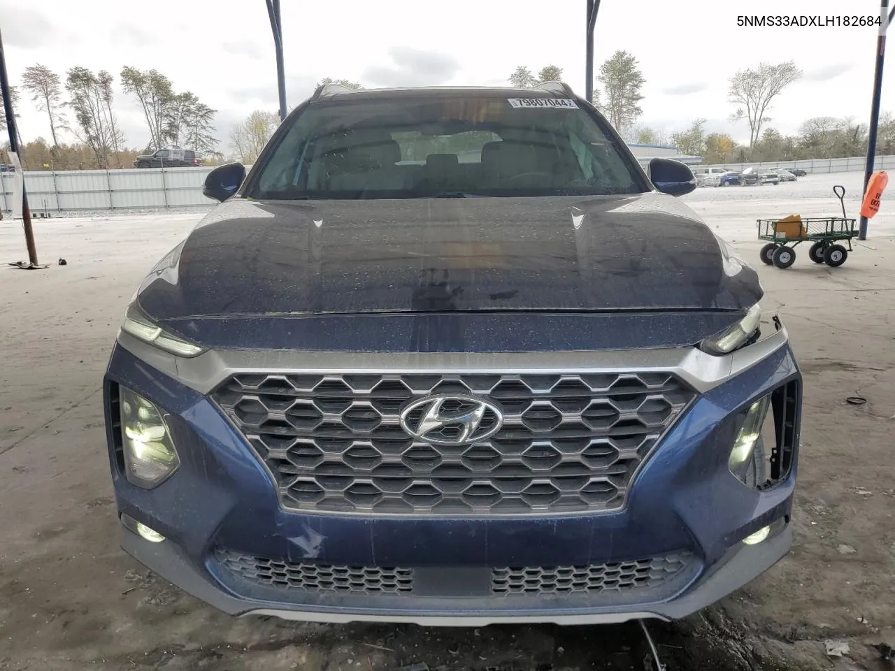 2020 Hyundai Santa Fe Sel VIN: 5NMS33ADXLH182684 Lot: 79807044