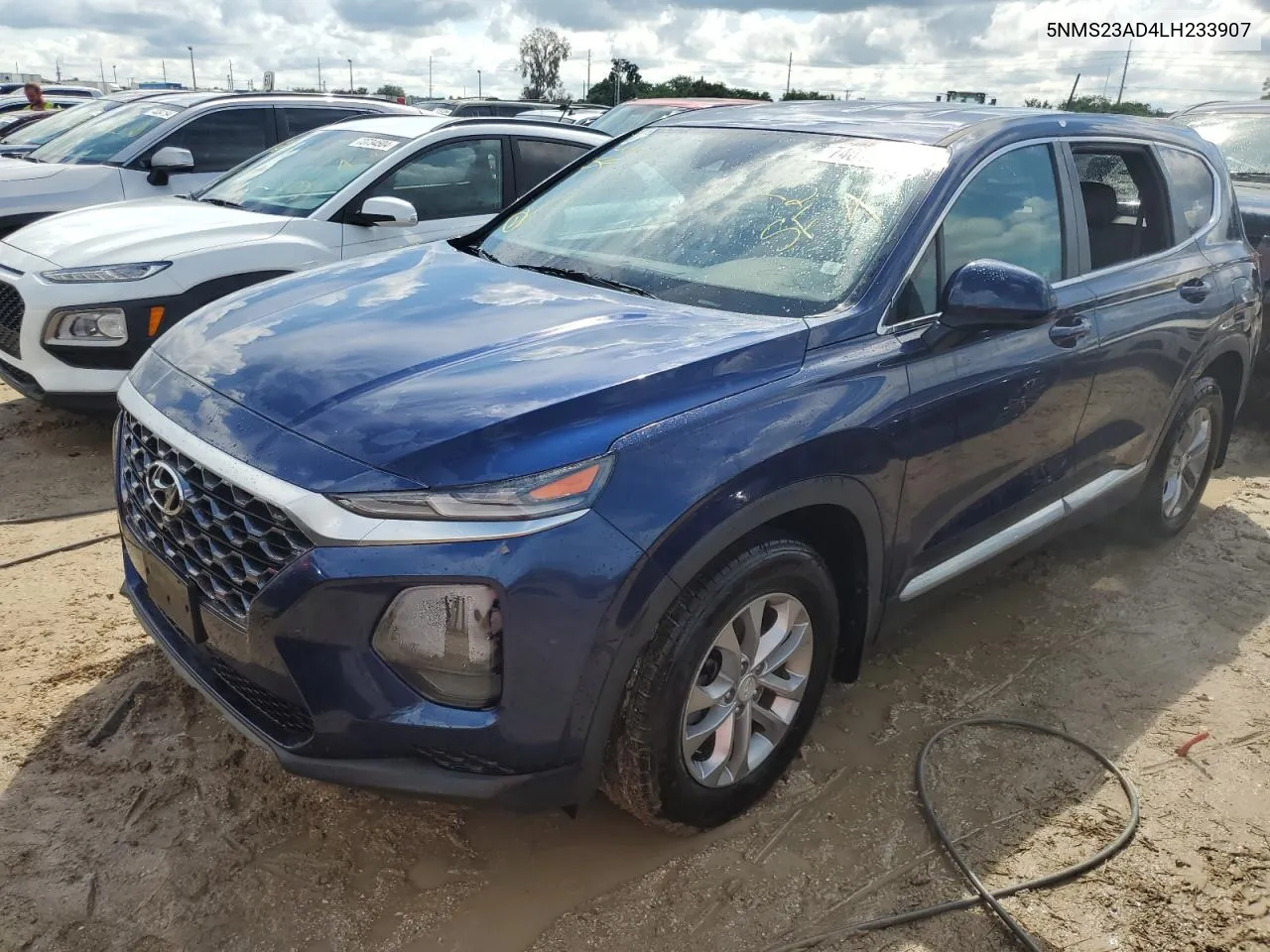 2020 Hyundai Santa Fe Se VIN: 5NMS23AD4LH233907 Lot: 80170594