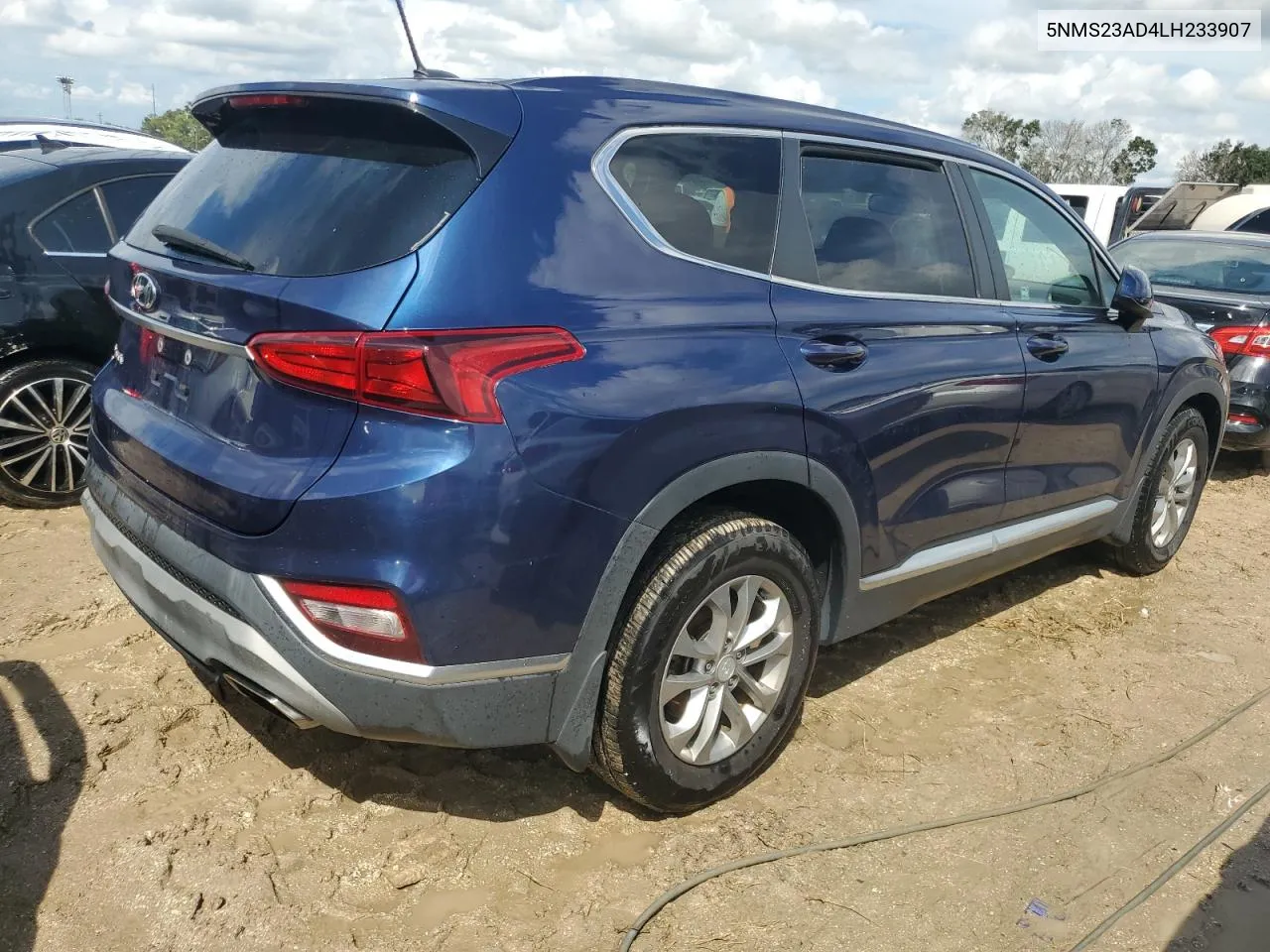 2020 Hyundai Santa Fe Se VIN: 5NMS23AD4LH233907 Lot: 80170594