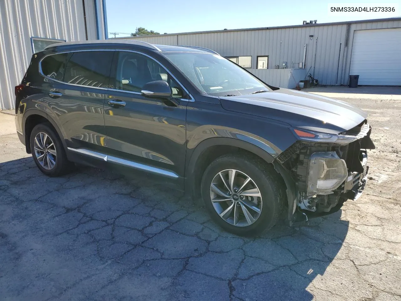 2020 Hyundai Santa Fe Sel VIN: 5NMS33AD4LH273336 Lot: 80264484