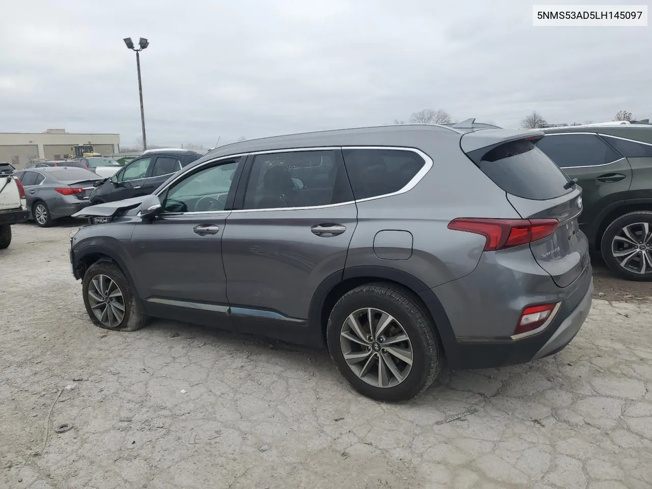 2020 Hyundai Santa Fe Limited VIN: 5NMS53AD5LH145097 Lot: 80376014