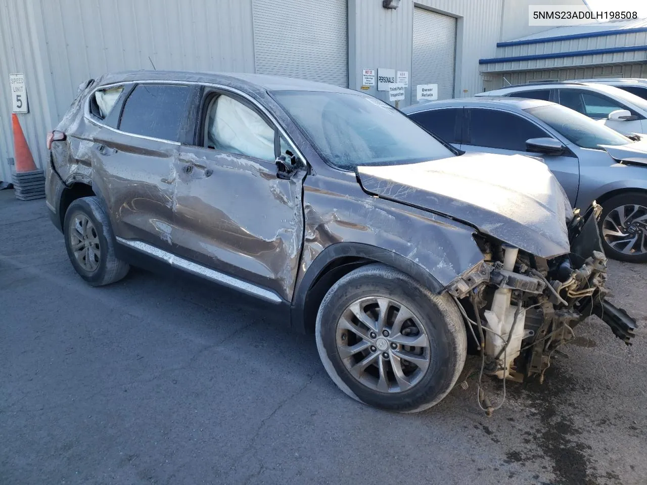 2020 Hyundai Santa Fe Se VIN: 5NMS23AD0LH198508 Lot: 80566014