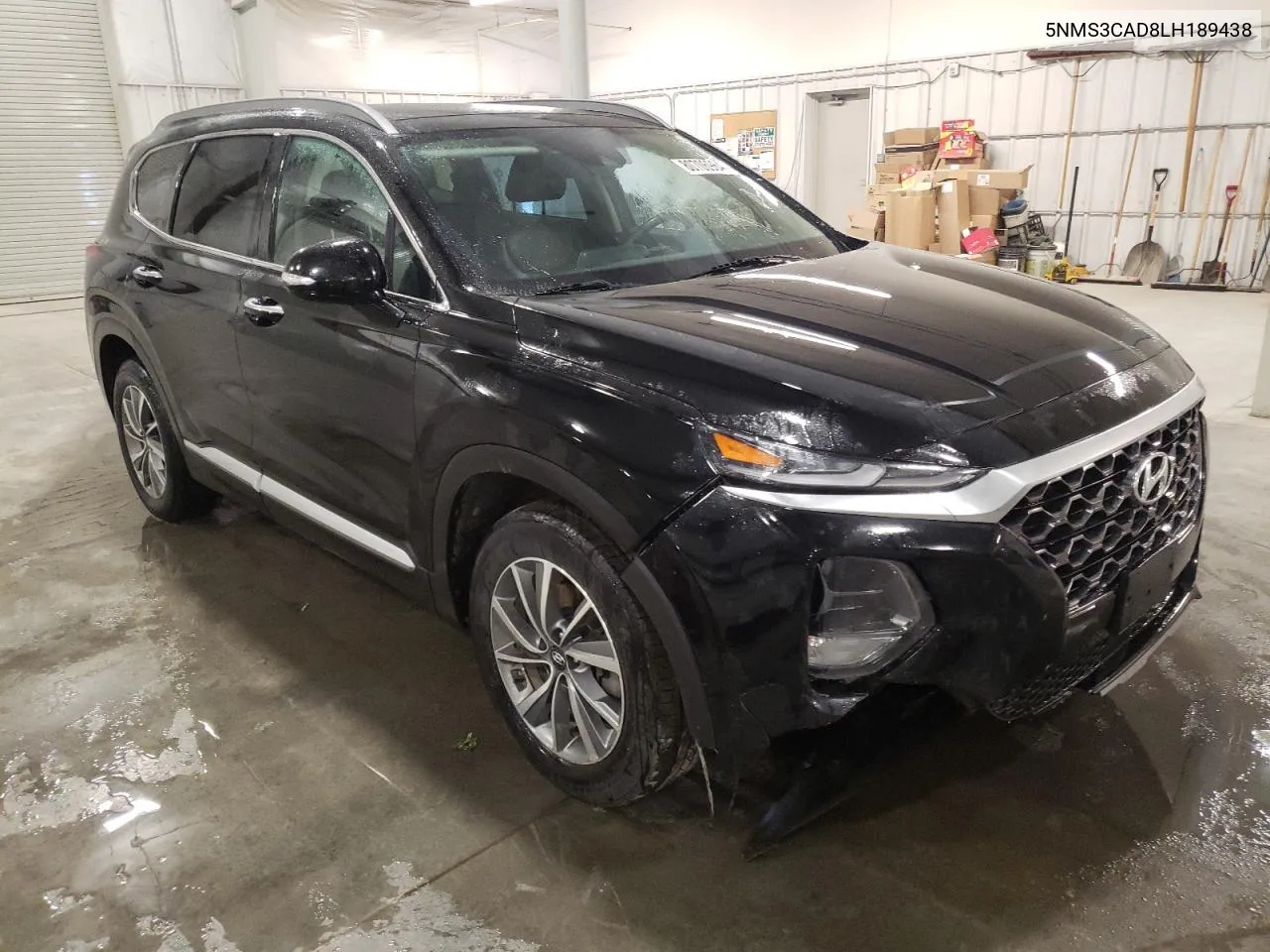 2020 Hyundai Santa Fe Sel VIN: 5NMS3CAD8LH189438 Lot: 80706964