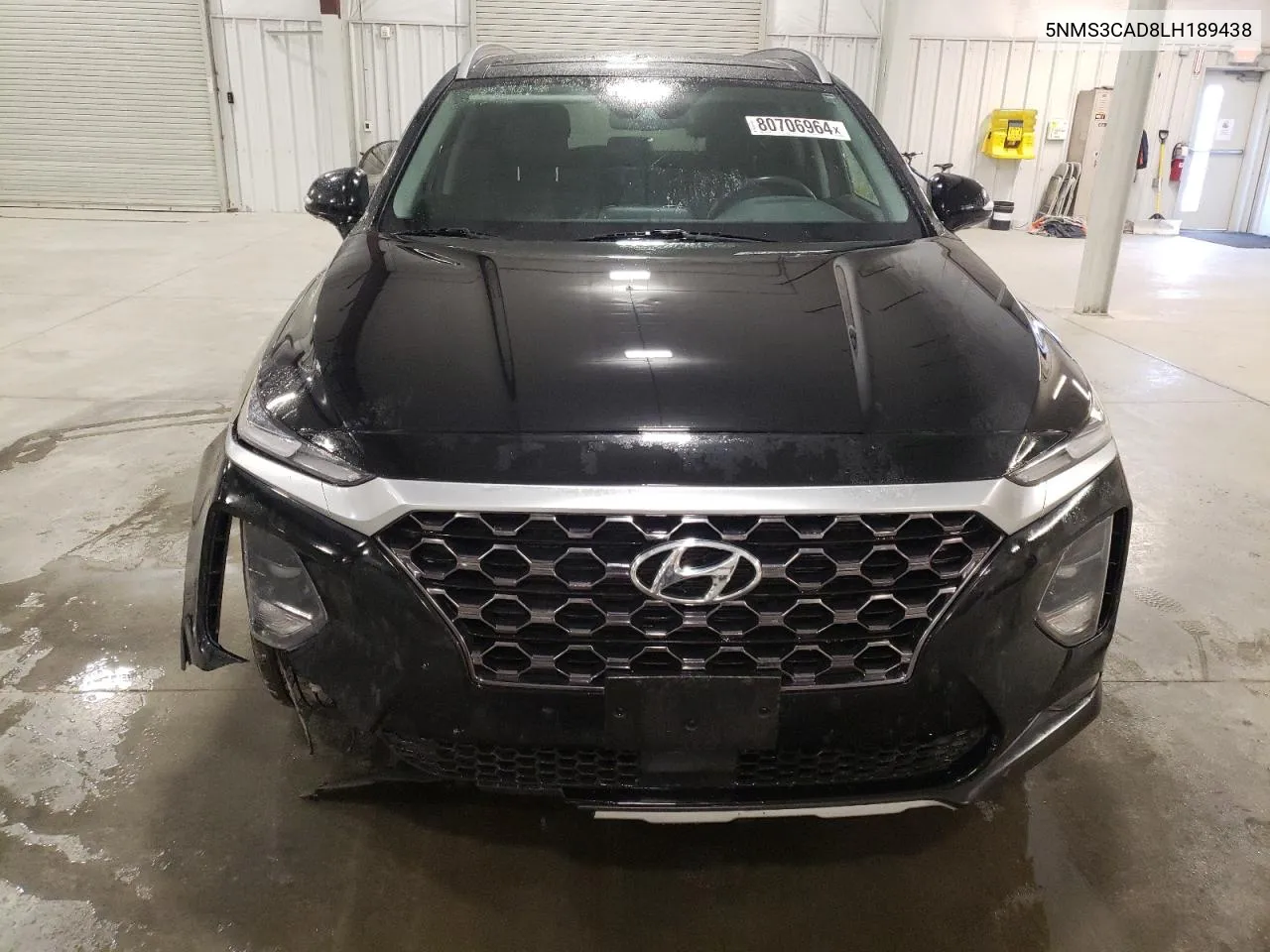 2020 Hyundai Santa Fe Sel VIN: 5NMS3CAD8LH189438 Lot: 80706964