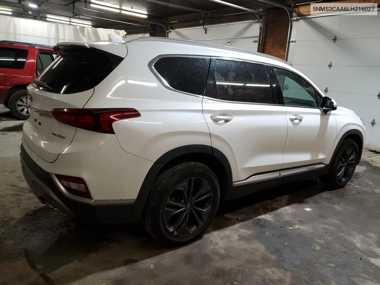 2020 Hyundai Santa Fe Sel VIN: 5NMS3CAA6LH216027 Lot: 81253764