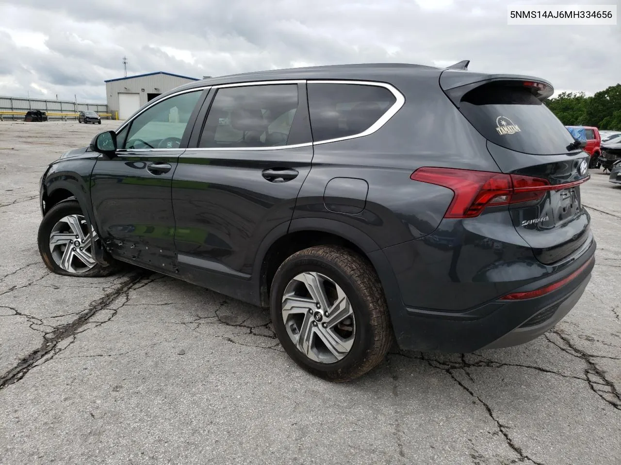 2021 Hyundai Santa Fe Se VIN: 5NMS14AJ6MH334656 Lot: 57257734