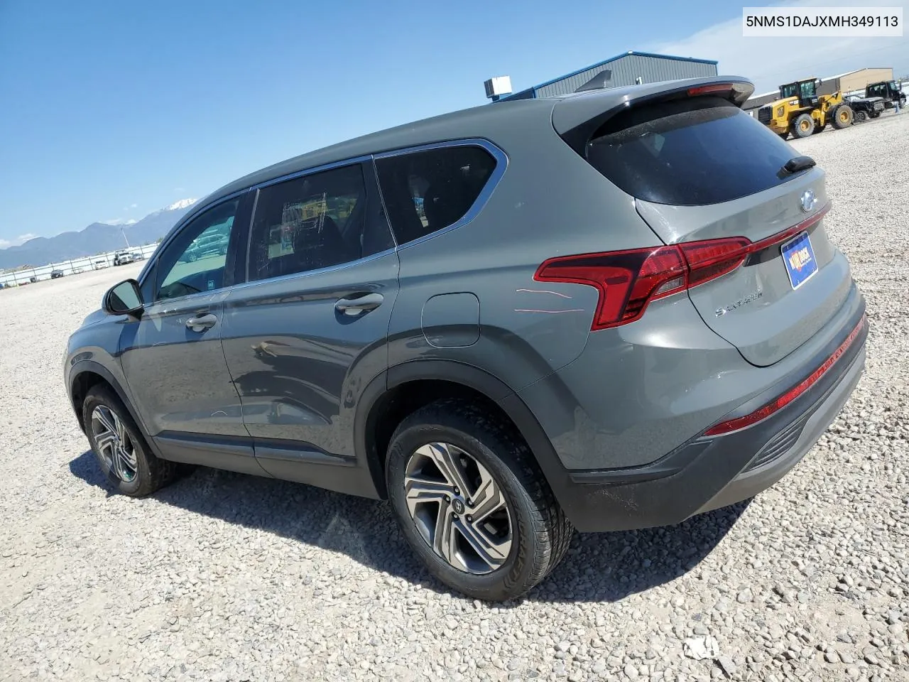 2021 Hyundai Santa Fe Se VIN: 5NMS1DAJXMH349113 Lot: 57355464