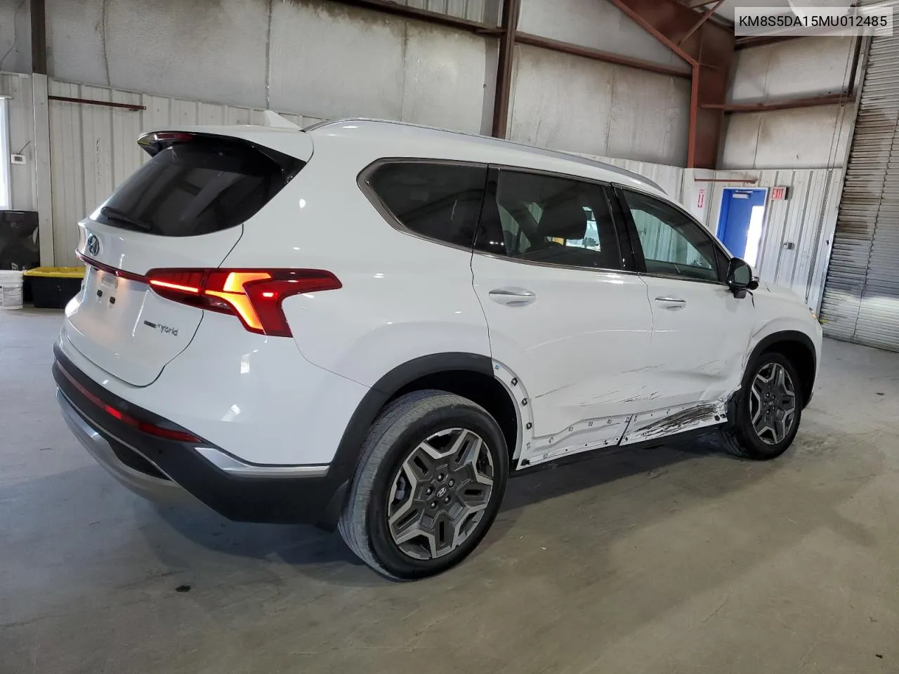 2021 Hyundai Santa Fe Limited VIN: KM8S5DA15MU012485 Lot: 59092344