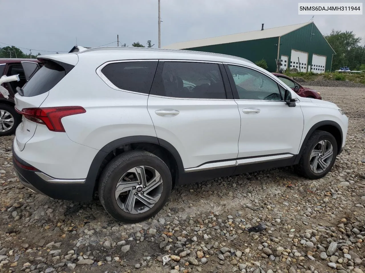 5NMS6DAJ4MH311944 2021 Hyundai Santa Fe Sel