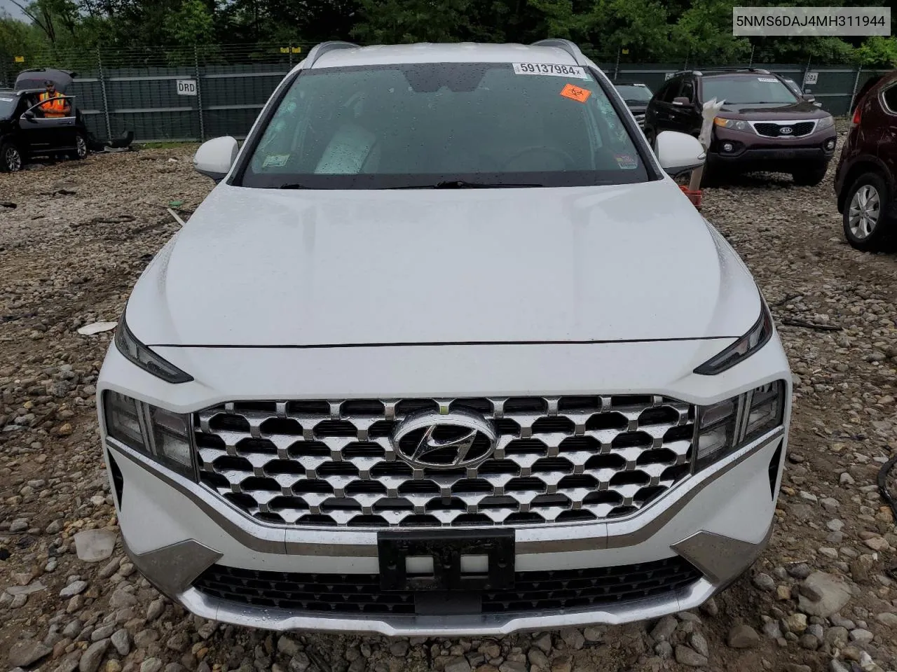 5NMS6DAJ4MH311944 2021 Hyundai Santa Fe Sel