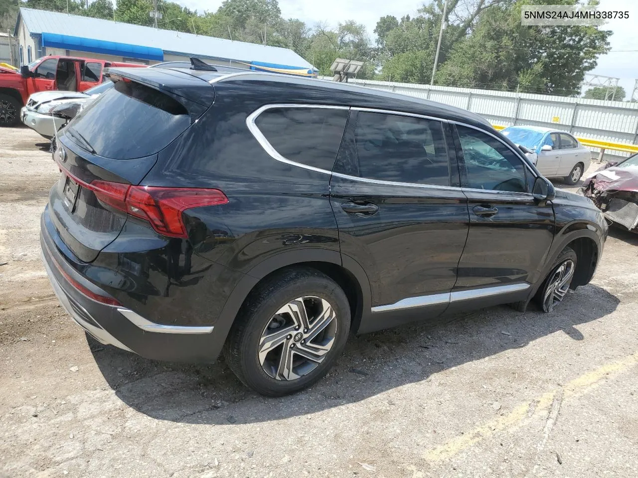 5NMS24AJ4MH338735 2021 Hyundai Santa Fe Sel