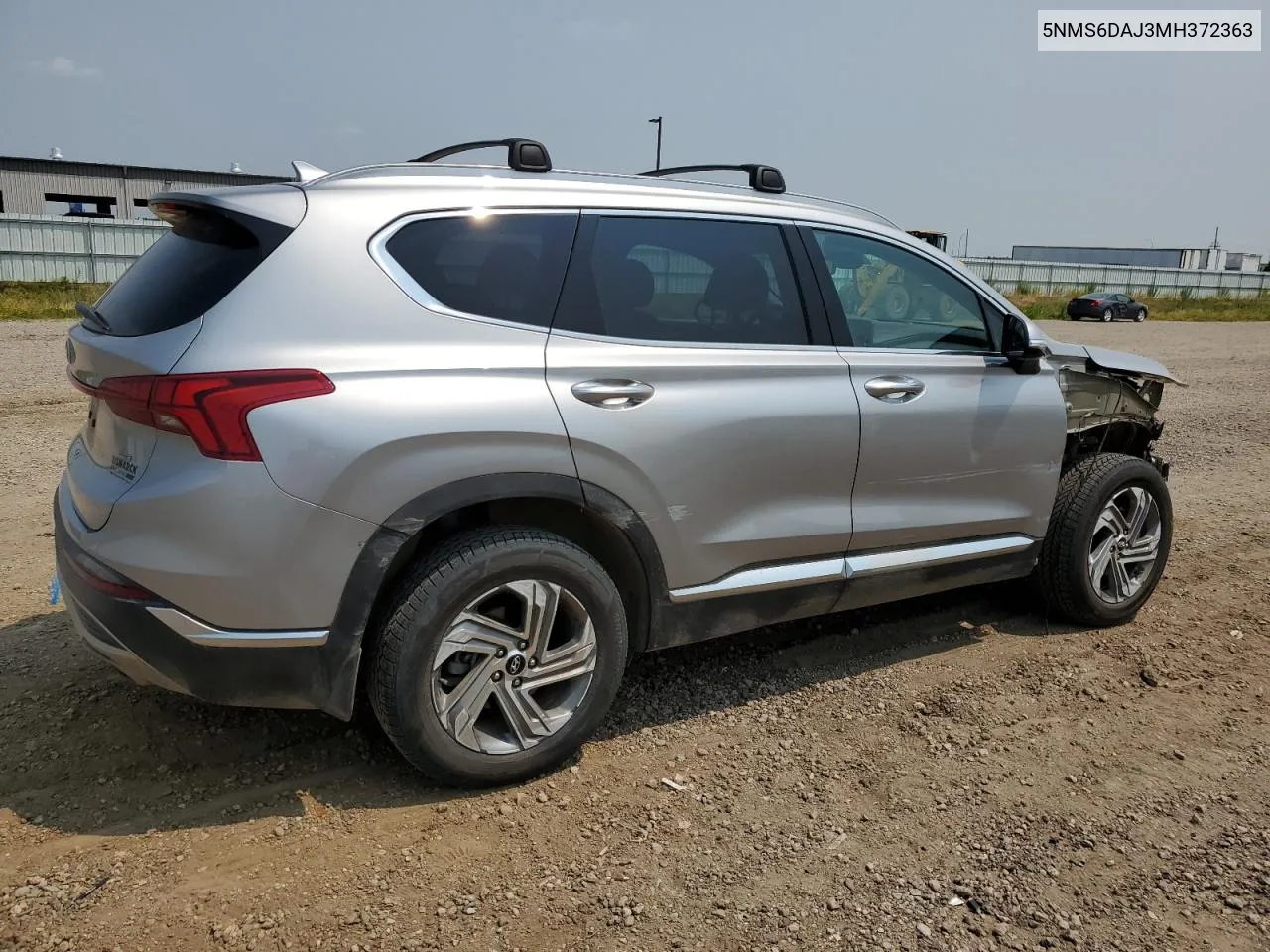 5NMS6DAJ3MH372363 2021 Hyundai Santa Fe Sel