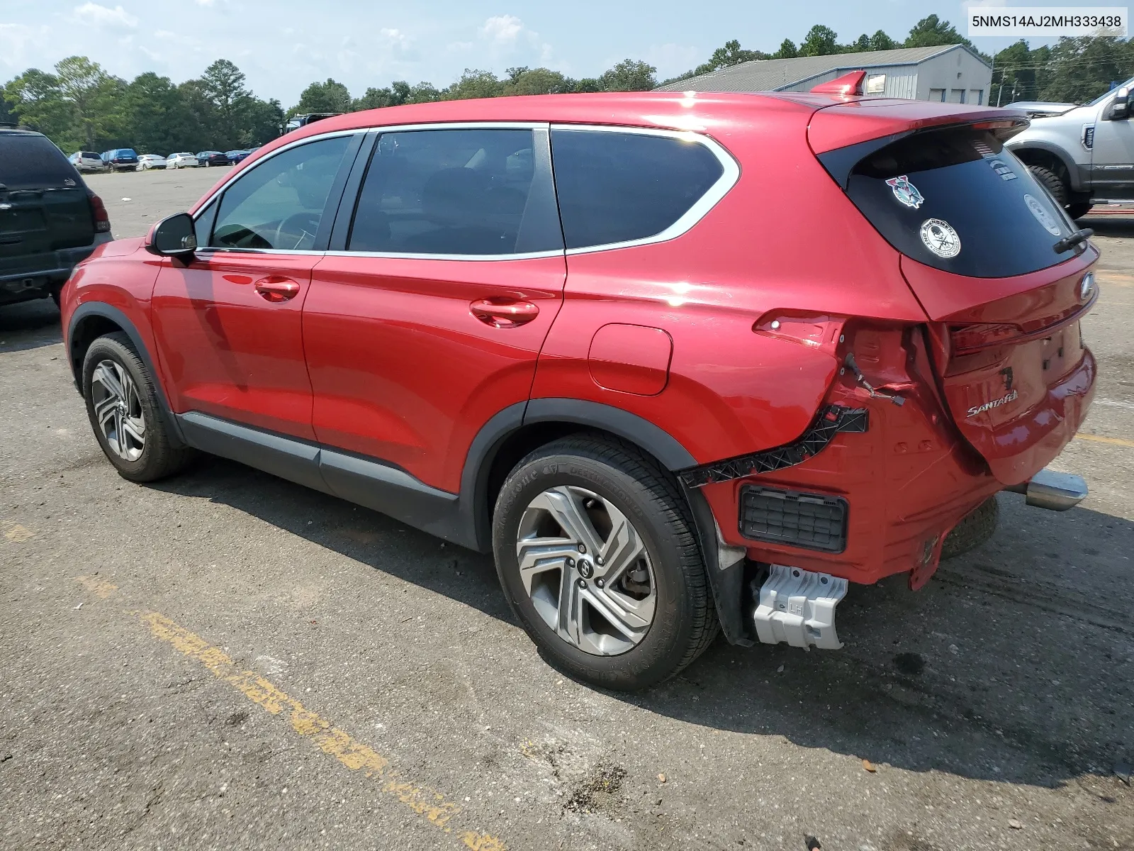 5NMS14AJ2MH333438 2021 Hyundai Santa Fe Se