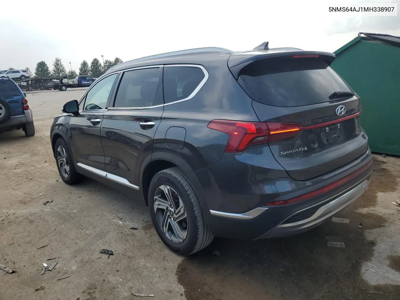 2021 Hyundai Santa Fe Sel VIN: 5NMS64AJ1MH338907 Lot: 64759214