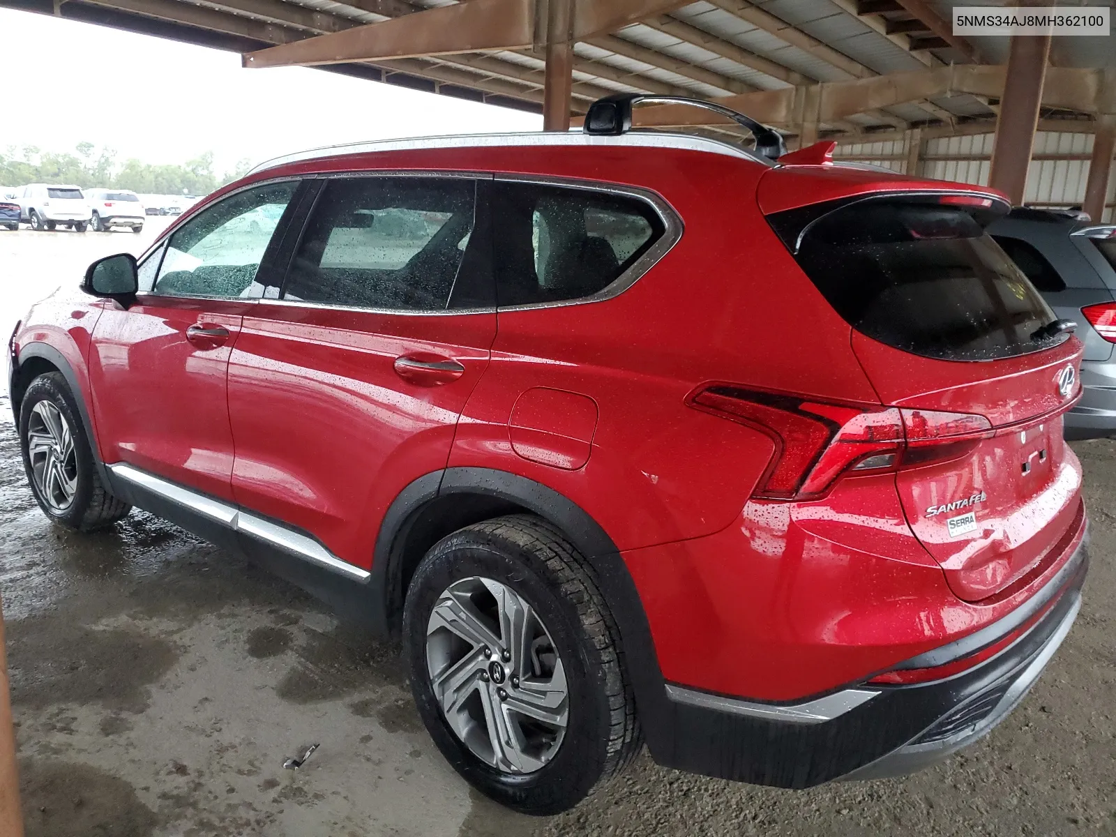 2021 Hyundai Santa Fe Sel VIN: 5NMS34AJ8MH362100 Lot: 65104214