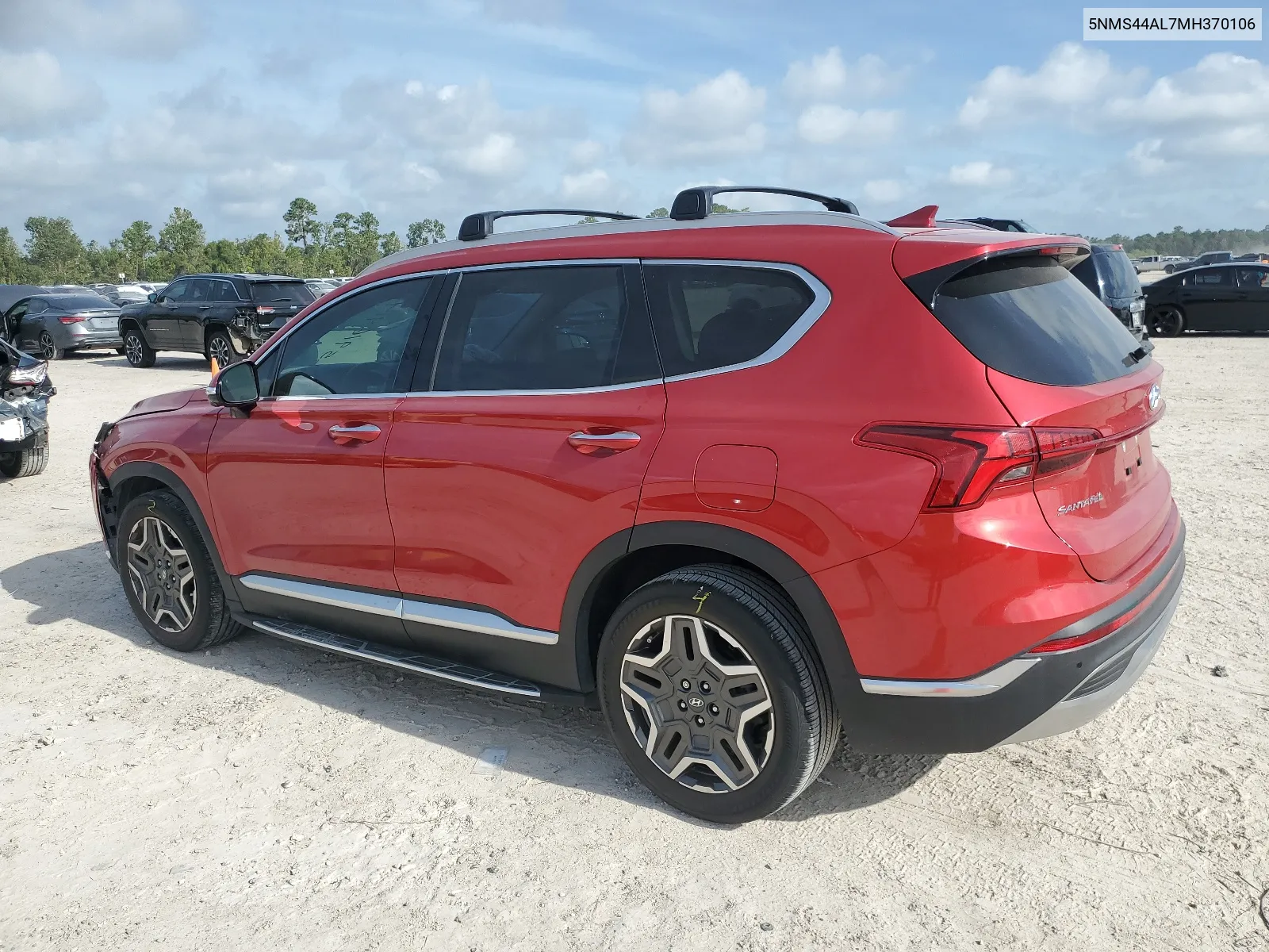 2021 Hyundai Santa Fe Limited VIN: 5NMS44AL7MH370106 Lot: 65916914